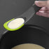 Uni-tool 5-in-1 Silicone Kitchen Utensil, Slotted Spoon, Turner, Solid Spoon, Cutting Tool, and Spatula (Grey 1)