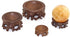 Elegant Rosewood Crystal Ball Display Stand for Home D cor