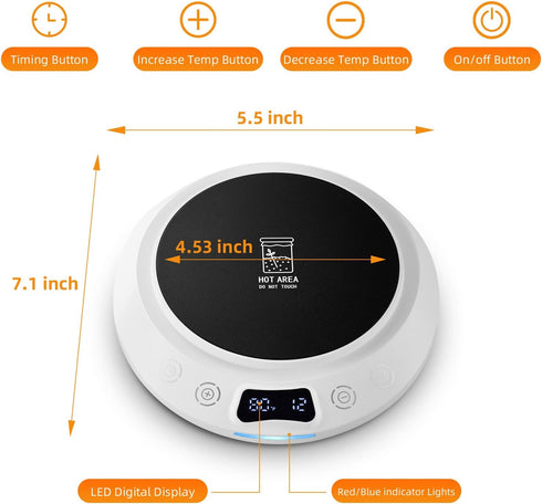 Set 9-Piece 1F (70-120F), 24H Sourdough Starter Warmer Sourdough Starter Kit, Precise Thermostat Intelligent Memory