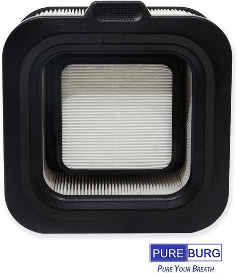 PUREBURG Replacement Filter Kit for Mila Air Purifier, H13 HEPA with 2 Filter Socks, Air Clean Dust VOCs Odor