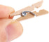 DECORA Sturdy 1 Inch Mini Wooden Craft Clothespins (100pcs)