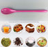 Set of 8 Colorful Melamine Mixing Spoons, Long Espresso Spoons for Coffee and Dessert, 8.8-Inch