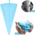 16 Pcs Reusable Pastry Piping Bags - Silicone Icing Bags with 8 Coupler for Cake Decorating, 10, 12, 14, 16 Inch