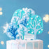 JeVenis Winter Penguin Cake Decoration - Snowflake Supplies for Onederland Party