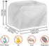 Turquoise Marble 2, 4 Slice Toaster Cover Dust Protection & Waterproof Small Appliance Universal Size Microwave Toaster Oven Cover