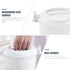 Small Rice Maker Friendly Microwave Rice Cooker, Easy Fast Microwave Cookware for Rice and Pasta