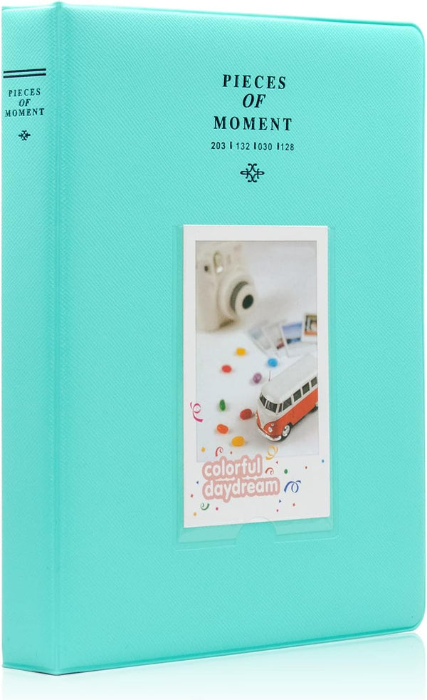 Ablus 128 Pocket Photo Album for Instax Mini 11, 9, 8, 90, 25, Polaroid Snap PIC-300, Kodak Mini