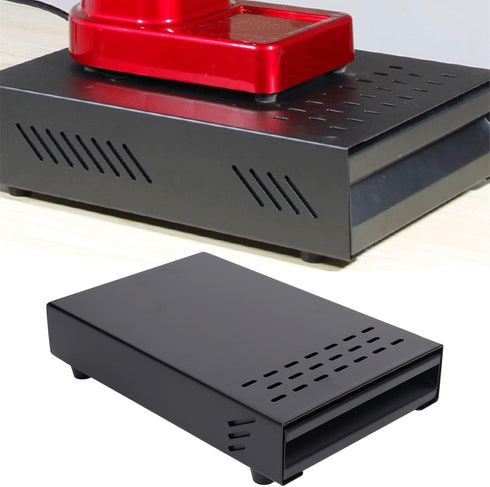 Coffee Knock Box Drawer - Stainless Steel Coffee Powder Box with Removable Rubber Strike Wood Pole and Non-Slip Base