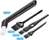 MECCANIXITY Coffee Machine Cleaning Brush 137mm Long with Nylon Head for Grinders and 3 Sizes Shaver Cleaning Brush