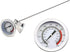 Deep Fryer/Candy/Turkey Thermometer with Clip, 15 Inch Stem - Professional Stainless Steel Fry Oil Thermometer for