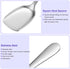 uxcell Set of 6 Stainless Steel Ice Cream Spoons, 7.5-Inch Dessert Yogurt Shovel Spoons for Home, Kitchen, Restaurant