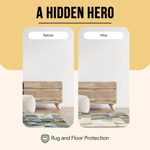 MAYSHINE Area Rug Gripper Pad, 2x3 Feet for Hard Floors, Provides Protection and Cushion for Area Rugs