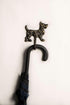 Wall Mounted Cast Iron Home Decor Hook with Unique Dog Design