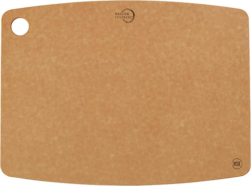 Mercer Culinary Composite Cutting Board, 14 9/16" x 10 13/16", NSF Certified, Brown