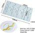 TUKE Tuile Mold 3D Branch Molds, Silicone Fondant Molds for Baking, Polymer Clay, Sugar Craft Dessert Cupcake Decorating