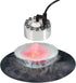 Halloween Party Mist Maker, Ultrasonic Water Fountain Fogger with 9 LED Lights for Rockery Fish Tank Decor