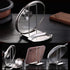 Kitchen Pan Lid Holder and Spoon Rest, Stainless Steel Cookware Organizer for Uncluttered Desktop
