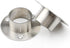 Stainless Steel Closet Rod Flange Holder for 1.5 inch (38mm) Diameter Steel Pipe, Pack of 2