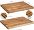 24x18 Inch Extra Large Acacia Wood Cutting Board, Large Butcher Block Chopping Board with Handle and Juice Groove