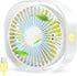 Portable Cooler Fan, Mini Desk Fan for Office and Outdoor Use, Personal Table Air Cooler Fan
