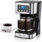 Taylor Swoden 12-Cup Programmable Coffee Maker, Regular & Strong Brew Drip Machine for Home & Office