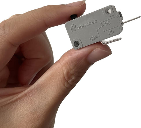 KW3A Microwave Oven Door Interlock Switch, 16A 125VAC/250VAC Replacement Part (2 Normally Open)