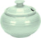 Portmeirion Sophie Conran Celadon Covered Sugar Bowl, 11 Oz, Fine Porcelain
