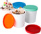 LayYun Ice Cream Containers for Homemade (4 Pack - 1 Quart Each), Reusable