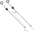 Nonley Sofa Recliner Cables, 2 Pack Couch Release Cables, Black D Ring Pull Handle for Recliner