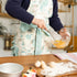 NEOVIVA Floral Cotton Kitchen Aprons for Women with Pockets