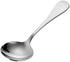 HornTide 6-Piece Soup Spoon Set, Stainless Steel Bouillon Flatware, 6.5-Inch