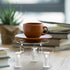 Lineshading 3 Party(5'',6'',8'') Pcs Round Acrylic Display Riser Clear Round Stands Clear Pedestal Riser Board for Cake