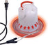 Chicken Water Heated Cord 2 Pack, 39W Chickens Water Heater for Winter,
