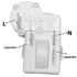 2Pcs Refrigerator Compressor PTC Starter Relay, Over Load Protector 4Pin for ZHB Series Compatibility