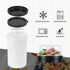 GPREESUS 2 Pack Lids,21 25oz Overnight Oats Containers with & On the Go Yogurt Parfait Cup,Overnight Oats Jars,Reusable