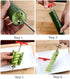 Fruits & Vegetables Spiral Twist Knife, Stainless Steel Ideal for Healthy Snacks and Parties