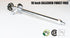 10 Inch 1/2 Inch 3/4 Inch WHK Frost Anti-Siphon Sillcock PEX B X Hose Bibb,Frost Proof Outdoor Faucet Bib with Vacuum