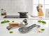 Set 2-9" 100% Handcrafted Turkish Ceramic Spoon Rest of Large Spoon Holder for Stove Top - Lead-Free & Heat Resistant