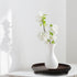 Hodeframe 12in Countertop Wooden Serving Tray: Brown Round Wood Butler Decorative Tray Candle Holder Trays Centerpiece