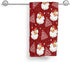 Qilerongrong Set 2 18 26 Inch Christmas Kitchen Dish Towel Santa Claus, Xmas Tree Snowflake Red Decorative Dishcloth