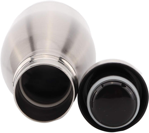 18/8 350ml 500ml 750ml 1000ml (350ml) Double Wall Stainless Steel Vacuum Cola Shape Bottle, Narrow Mouth Thermo Flask