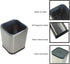Stainless Steel Flatware Holder, Small Utensil Crock, 4.6 Inch Tall