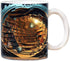 SavgU Library Bookshelf Mug,3D Book Mug 11oz Ceramic Coffee Mug,- Gifts for Book