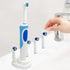 LazyMe Electric Toothbrush Holder with 4 Dust-Proof Covers for Oral-B Electric Toothbrush Series