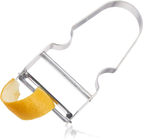 Viski Citrus Peeler Tool - Fruit Peeler for Cocktails, Professional Grade Bartender Tools