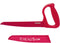 BreadSaw Ergonomic Bread Knife with Manual Hand Saw Style Handle, Red, 3CR13 Stainless