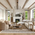 nuLOOM 2x3 Becca Traditional Tiled Area Rug, Beige, Stain Resistant, Faded Transitional Design