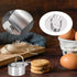 Cake Rings Mold, Stainless Steel Round Ring Molds, 4 Inch Food Rings with Pushers for Pastry Baking (6 Rings and 2