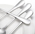 Suwimut 30 Pieces Stainless Steel Dinner Spoons Set, 8 Inch Large Silverware for Home, Kitchen, Restaurant