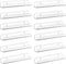 Meaocer Vinyl Record Shelf Wall Mount, 12 Pack 12 inch Clear Acrylic Album